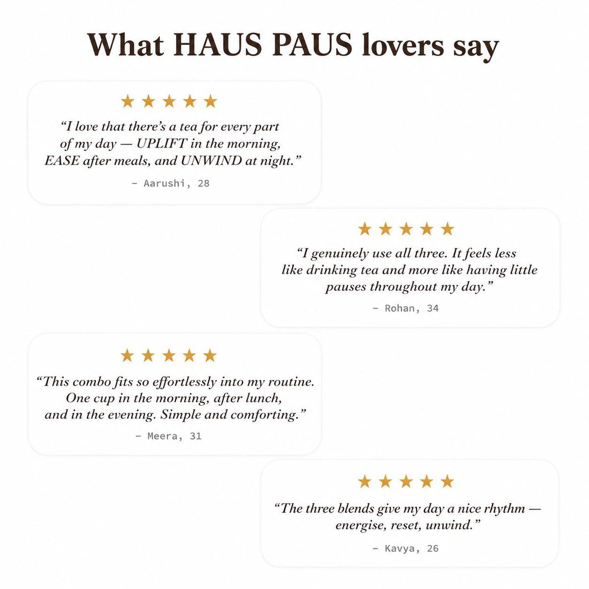 Reviews