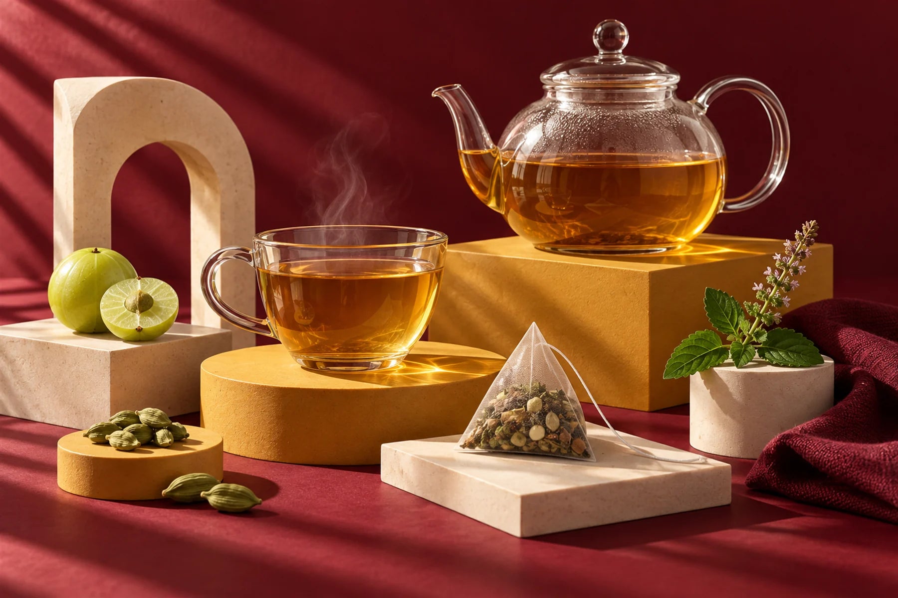 Haus Paus herbal tea ritual still life